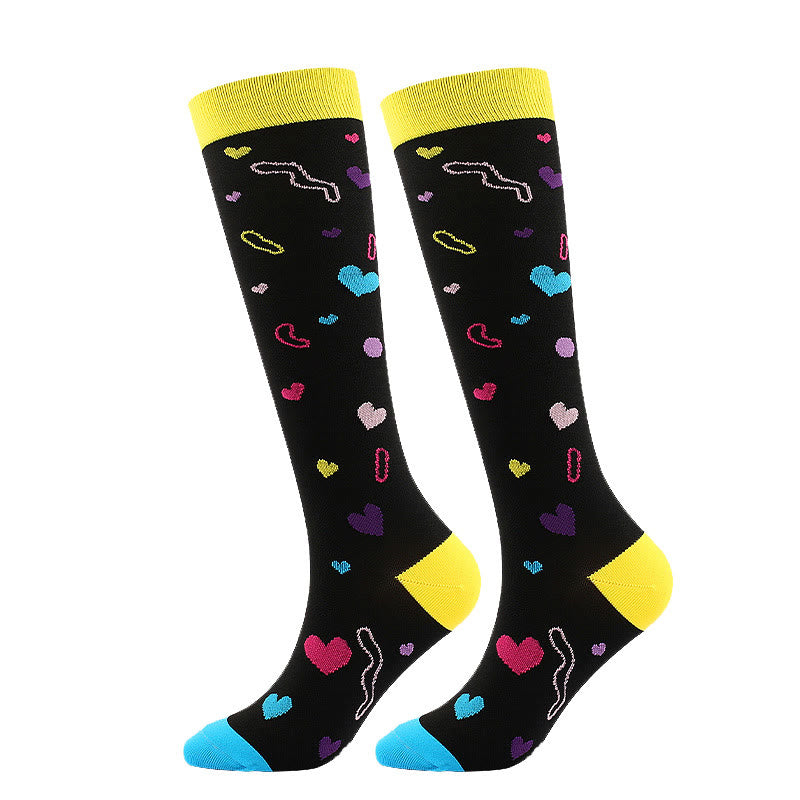 Plusock Red Lips Compression Socks(5 Pairs) - image 8