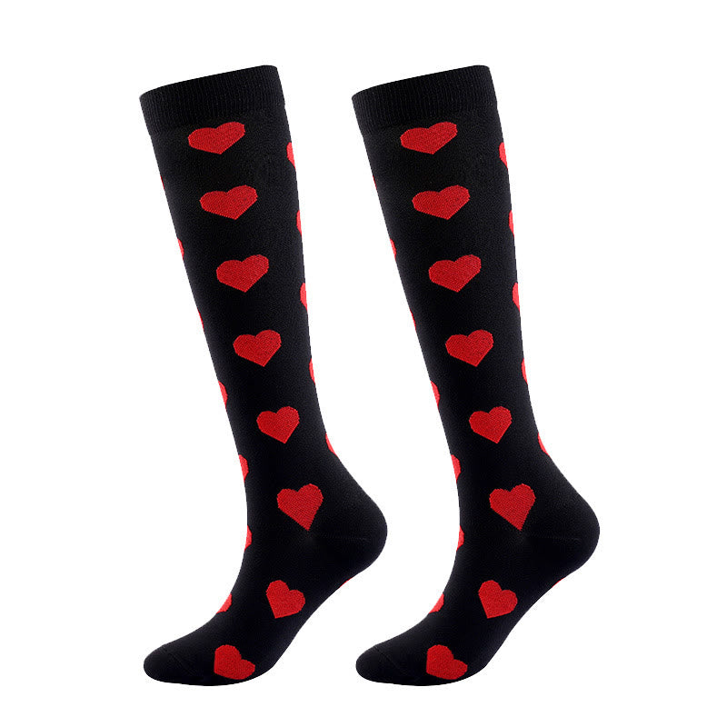 Plusock Red Lips Compression Socks(5 Pairs) - image 10