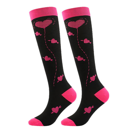 Plusock Red Lips Compression Socks(5 Pairs) - image 6