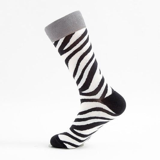 Plus Size Plaid Heart Crew Socks(5 Pairs)