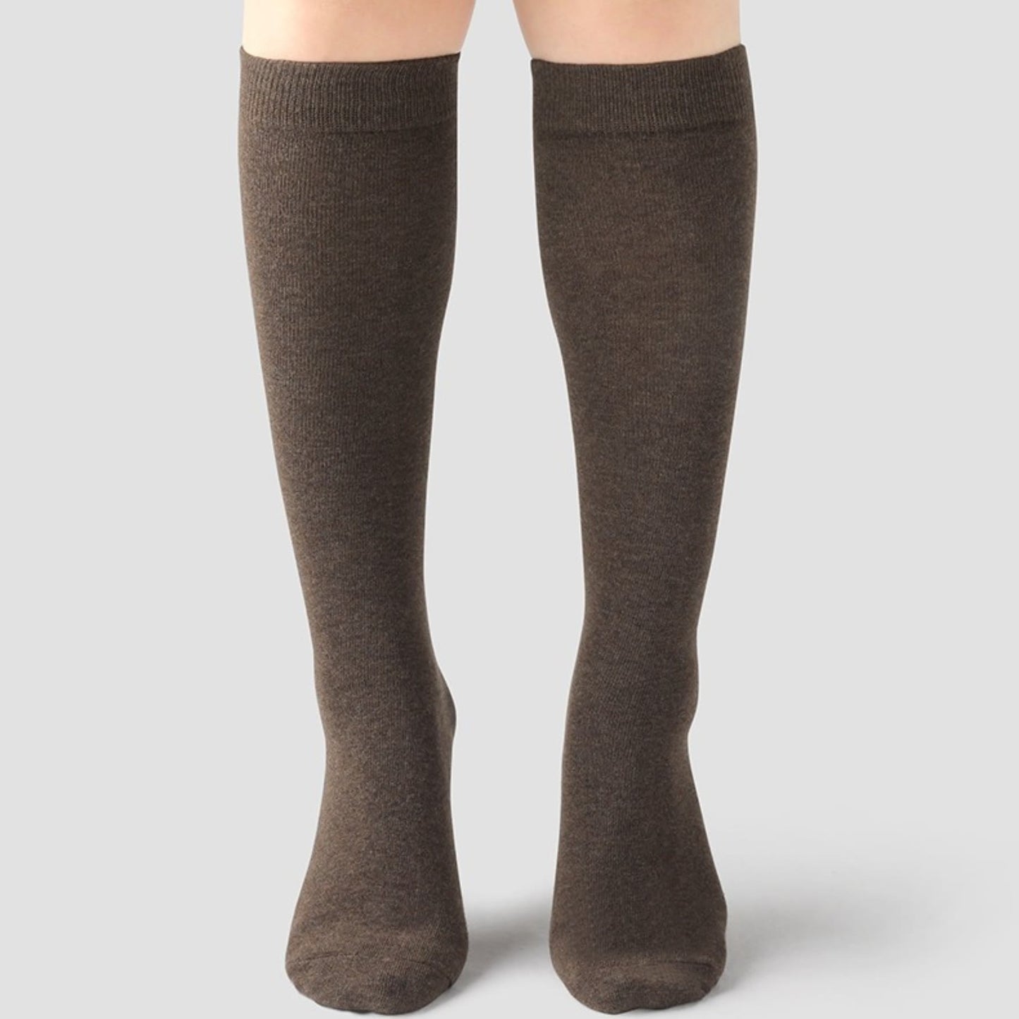 Plus Size Skin Friendly Knee High Socks(2 Pairs)