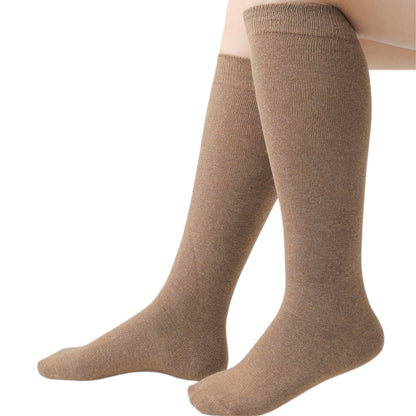 Plus Size Skin Friendly Knee High Socks(2 Pairs)