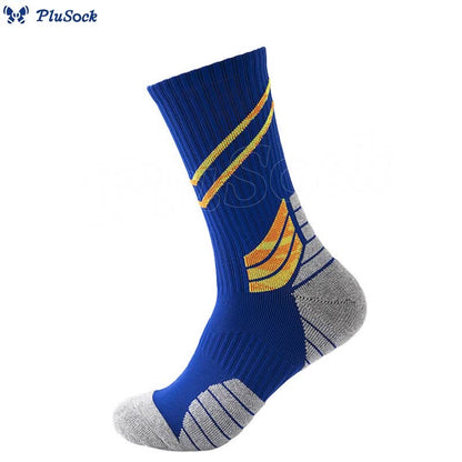 Plusock Stripe Slash Quarter Compression Socks(7 Pairs)