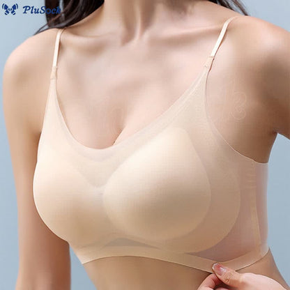 Plus Size Ice Silk Comfort Wireless Bra(2 Packs)