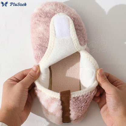 Plus Size Rip Tape Slippers