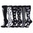 Plusock Skull Bones Compression Socks(6 Pairs) - Multicolor - S/M - image 0