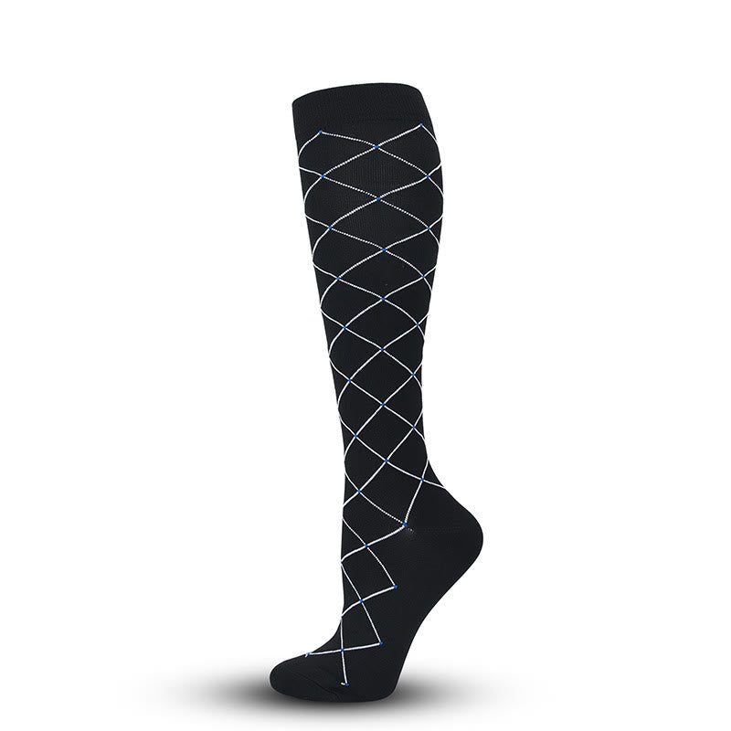 Plusock Lines Love Stripes Compression Socks(6 Pairs) - image 7