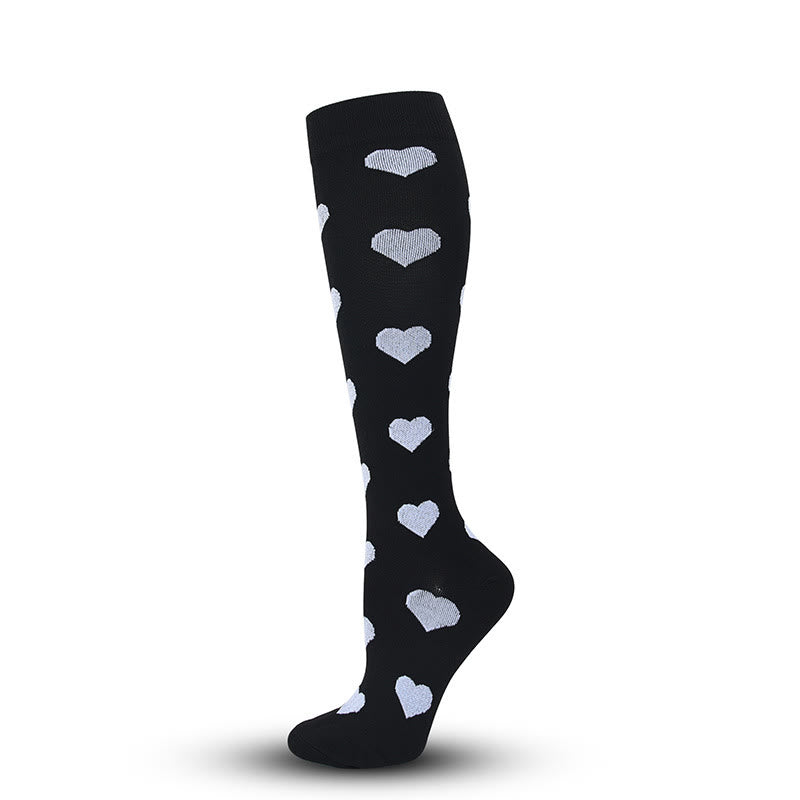 Plusock Lines Love Stripes Compression Socks(6 Pairs) - image 9