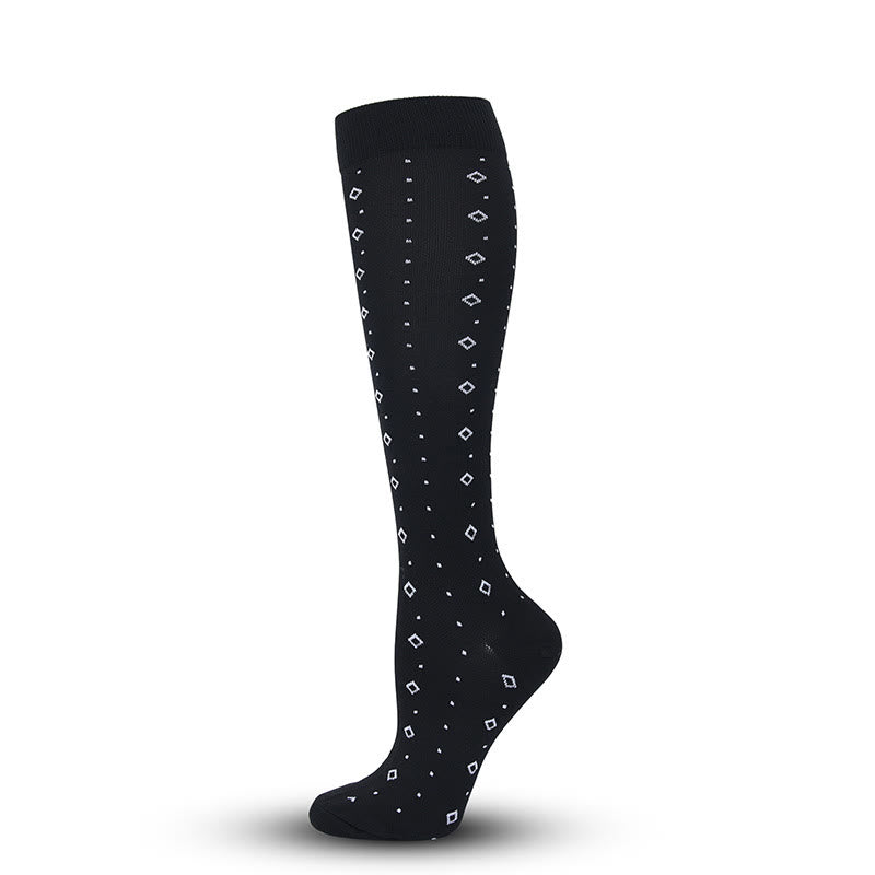 Plusock Lines Love Stripes Compression Socks(6 Pairs) - image 11