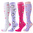 Plusock Unicorn Animal Compression Socks(4 Pairs) - Multicolor - S/M - image 0