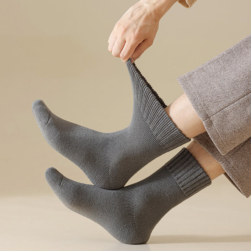 Plusock Solid Color Versatile Quarter Socks(5 Pairs) - image 3