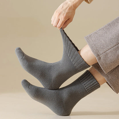 Plusock Solid Color Versatile Quarter Socks(5 Pairs) - image 3