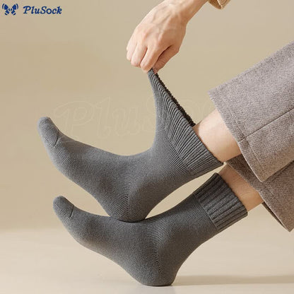 Plus Size Solid Color Versatile Quarter Socks(5 Pairs)