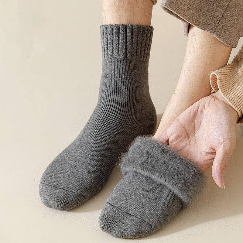 Plusock Solid Color Versatile Quarter Socks(5 Pairs) - image 2