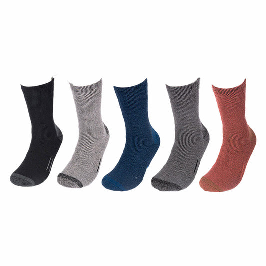 Plusock Skiing Warm Crew Socks(5 Pairs) - Multicolor - EU39-42(US6-8.5) - image 0
