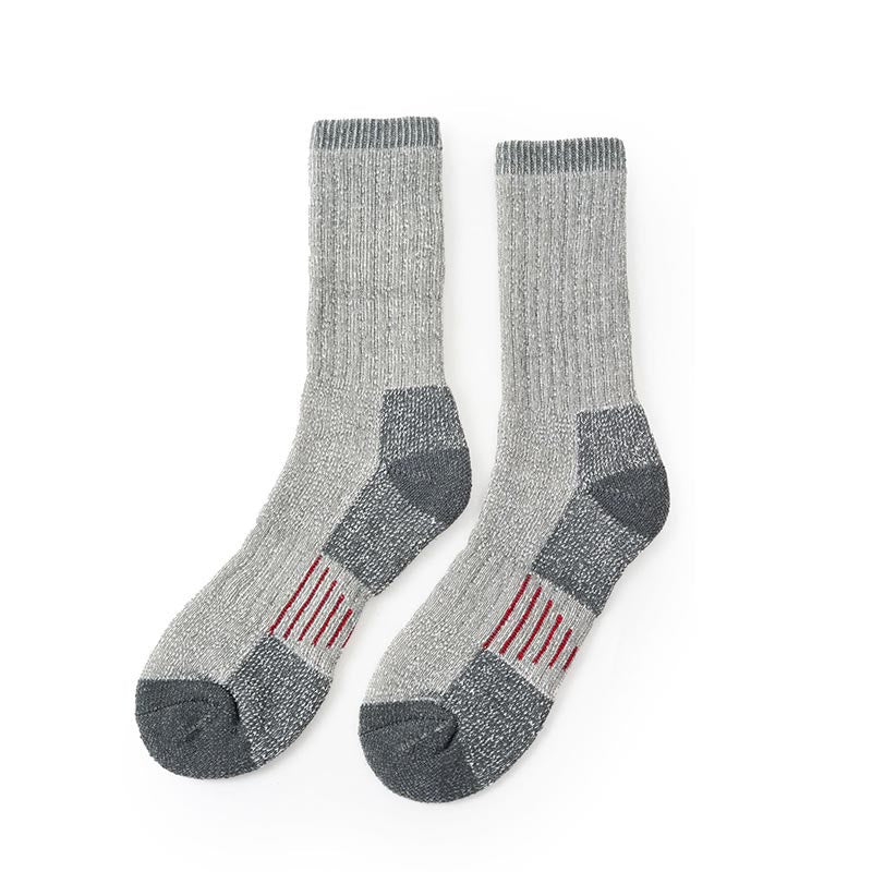 Plusock Chunky Needle Soft Crew Socks(5 Pairs) - Grey - EU40-44(US10-13) - image 5