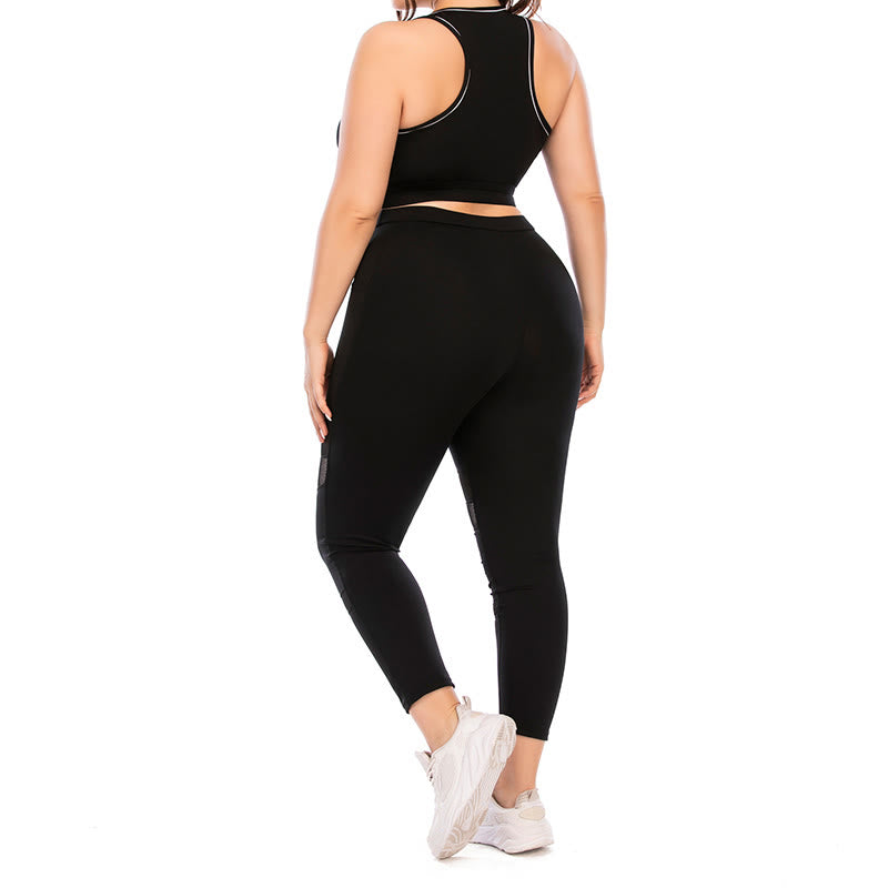Plusock Plus Size Yoga Sports Set - image 3