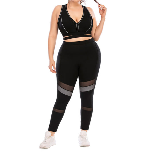 Plusock Plus Size Yoga Sports Set - image 0