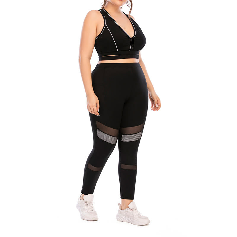 Plusock Plus Size Yoga Sports Set - image 2