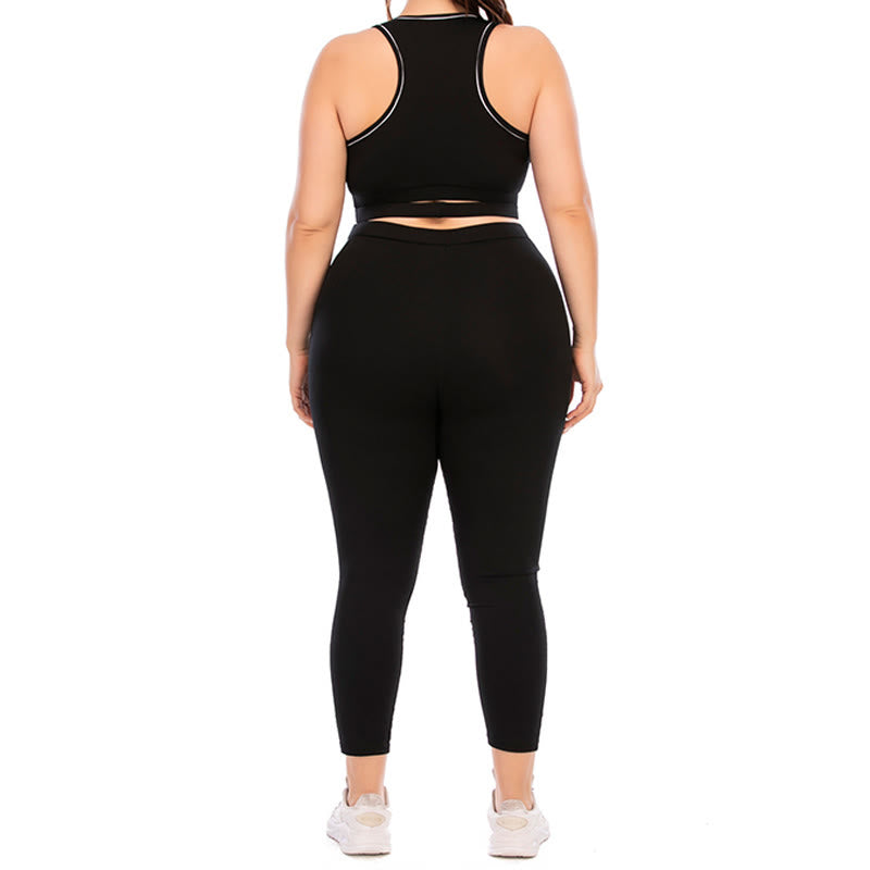 Plusock Plus Size Yoga Sports Set - image 4