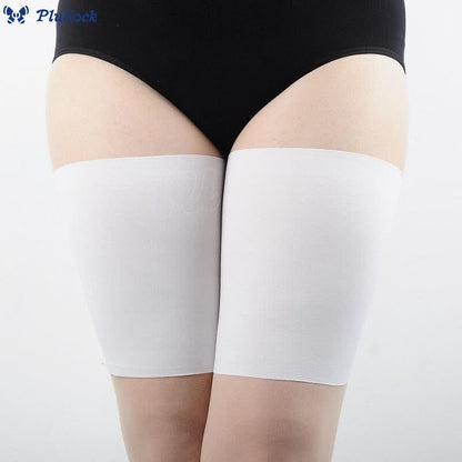 Plusock Plus Size Non Slip Elastic Thigh Sleeve(3 Pairs)