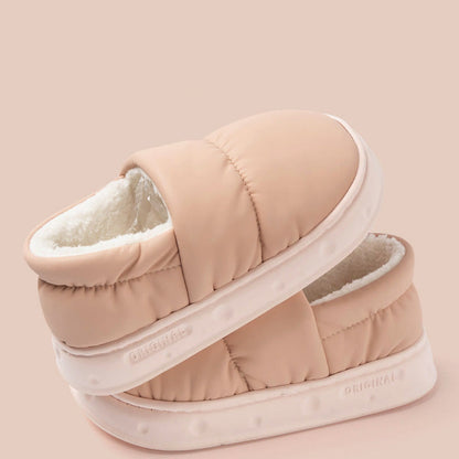 Plusock Plus Size Waterproof Soft Slippers - Pink - EU44-45(US9-10) - image 5