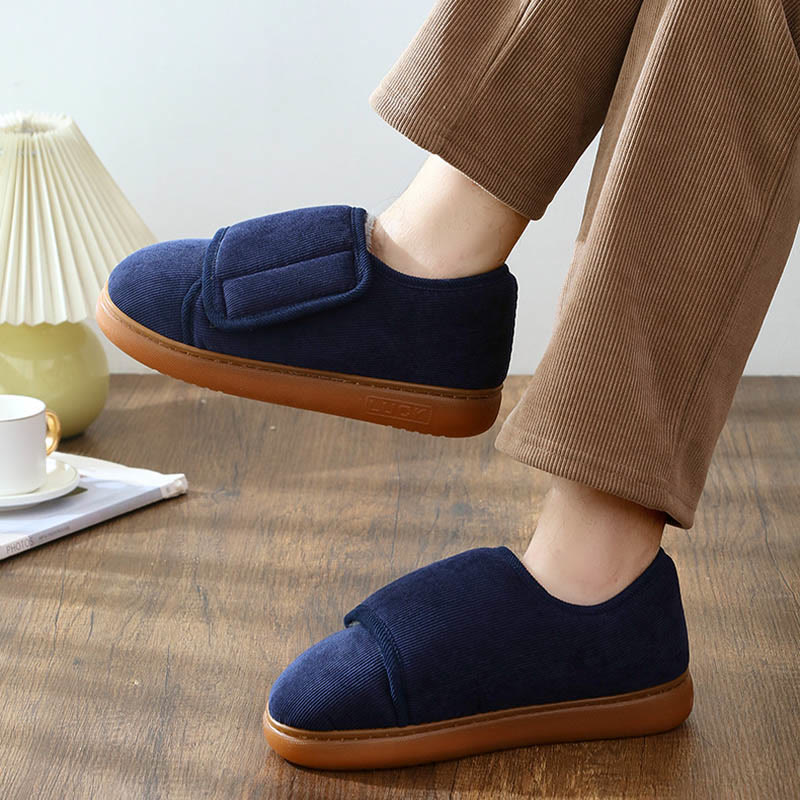 Plusock Plus Size Anti Skid Adjustable Diabetic Slippers - image 1