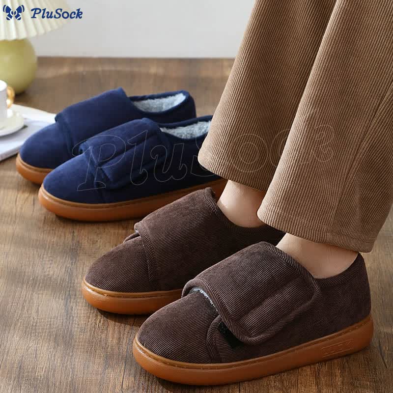 Plus Size Anti Skid Adjustable Diabetic Slippers
