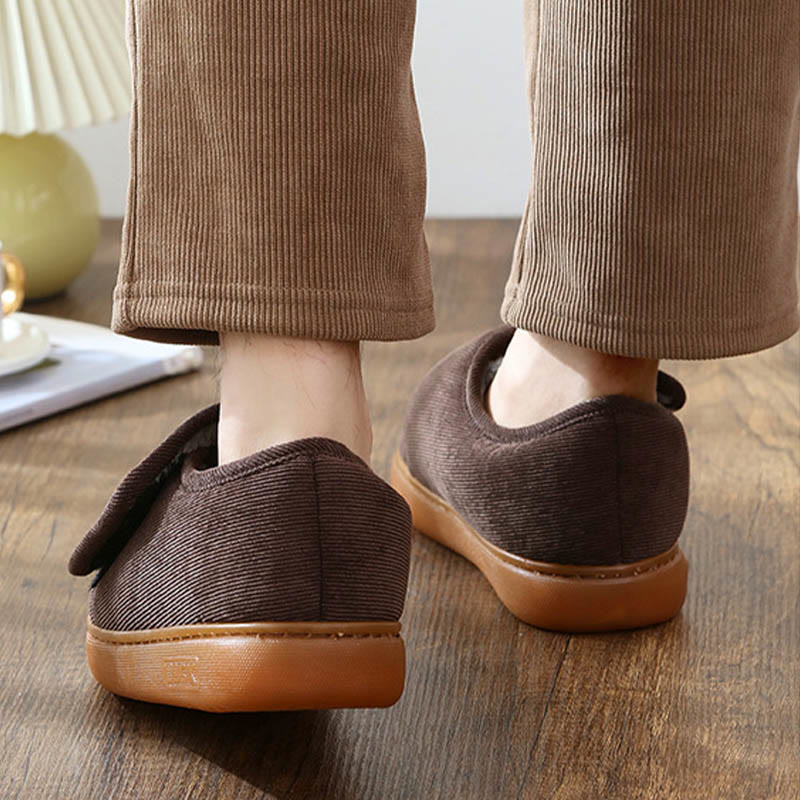 Plus Size Anti Skid Adjustable Diabetic Slippers - image 4