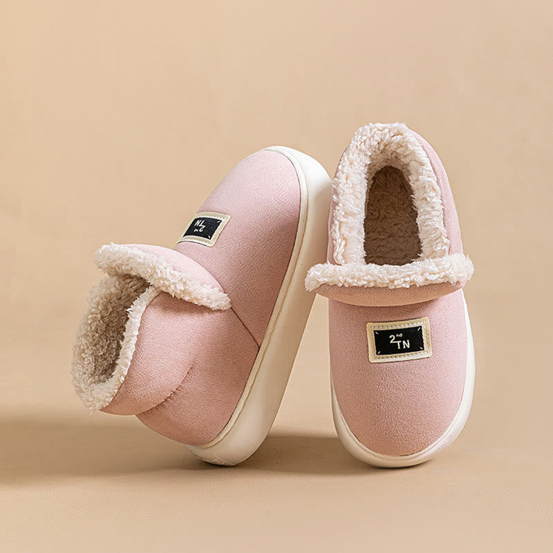 Plusock Plus Size Memory Foam Soft Slippers - Pink - EU44-45(US9-10) - image 8