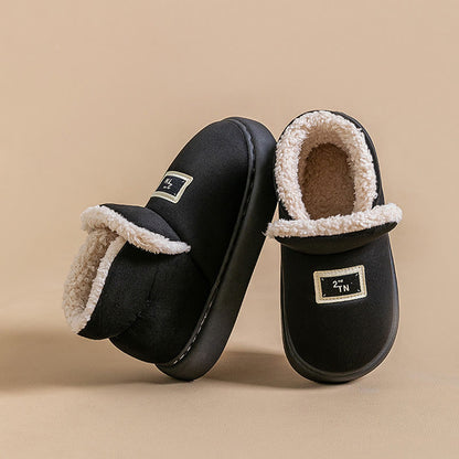 Plusock Plus Size Memory Foam Soft Slippers - Black - EU44-45(US9-10) - image 9
