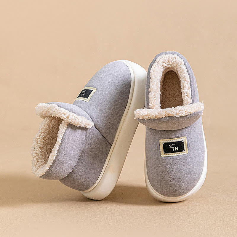 Plusock Plus Size Memory Foam Soft Slippers - Grey - EU44-45(US9-10) - image 10
