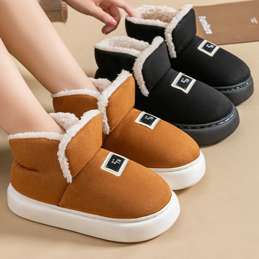 Plusock Plus Size Memory Foam Soft Slippers - image 0