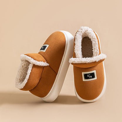 Plusock Plus Size Memory Foam Soft Slippers - Coffee - EU44-45(US9-10) - image 12