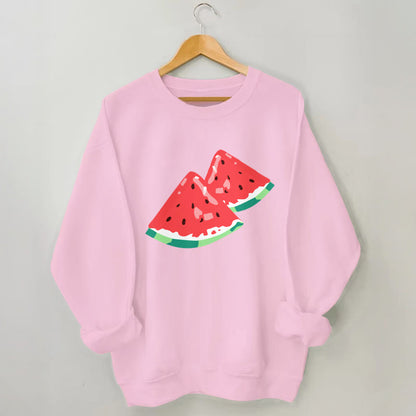 Plusock Plus Size Watermelon Sweatshirt