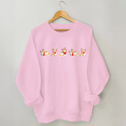Plusock Plus Size Corgi Sweatshirt