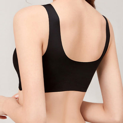 Plus Size Seamless Push-up Wireless Bra