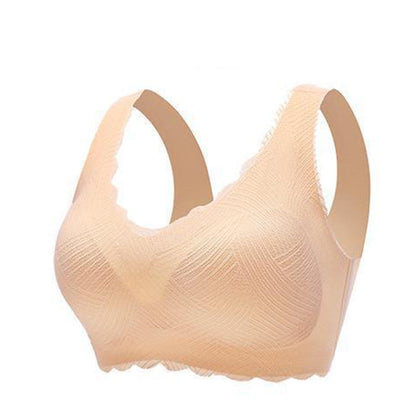 Plus Size Seamless Push-up Wireless Bra