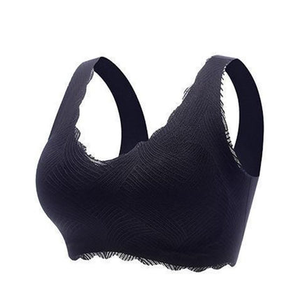 Plus Size Seamless Push-up Wireless Bra