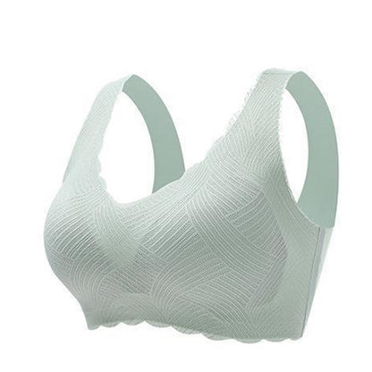 Plus Size Seamless Push-up Wireless Bra