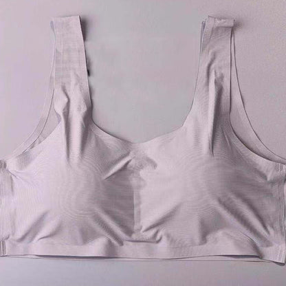 Plus Size Thin Seamless Wirefree Bra