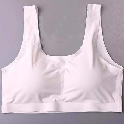 Plus Size Thin Seamless Wirefree Bra