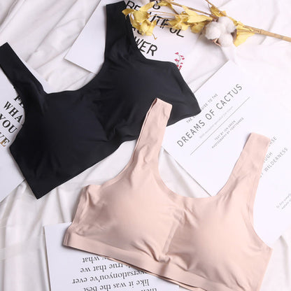 Plus Size Thin Seamless Wirefree Bra