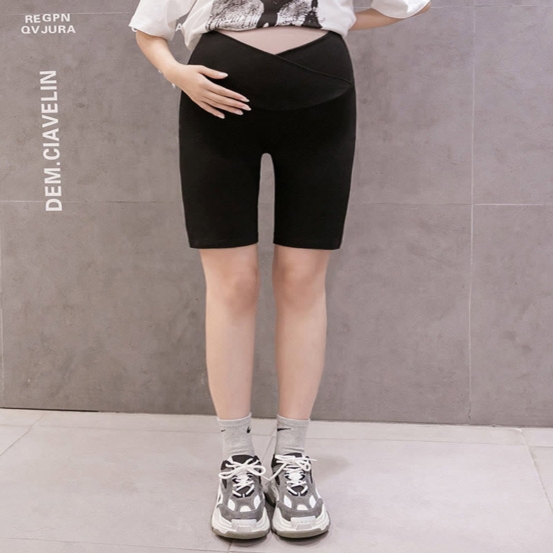 Plusock V-Shaped Waist Maternity Yoga Short - image 3