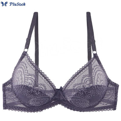 Sexy Sheer Lace Underwire Bra