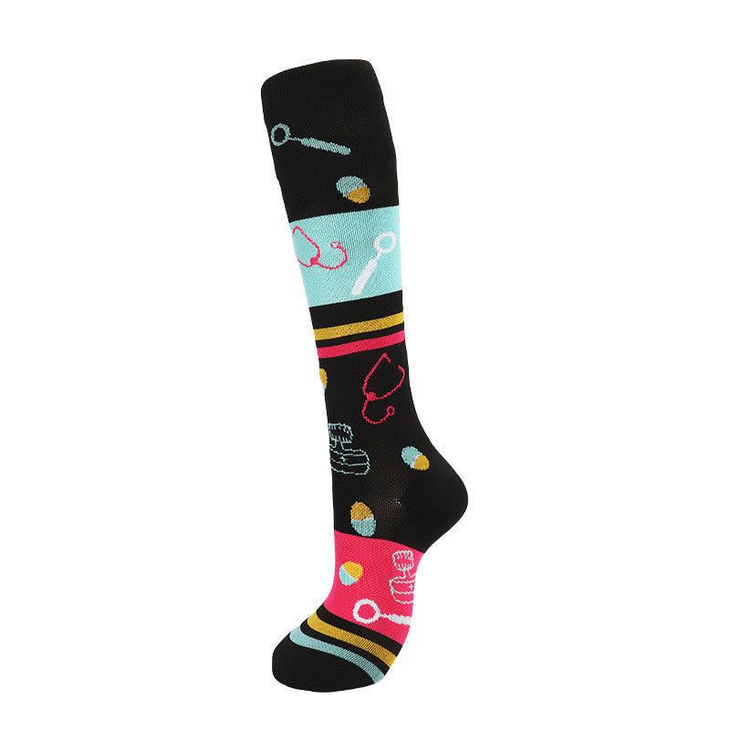 Plusock Color Medical Devices Compression Socks(6 Pairs) - image 12