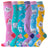 Plusock Cartoon Teeth Compression Socks(6 Pairs)