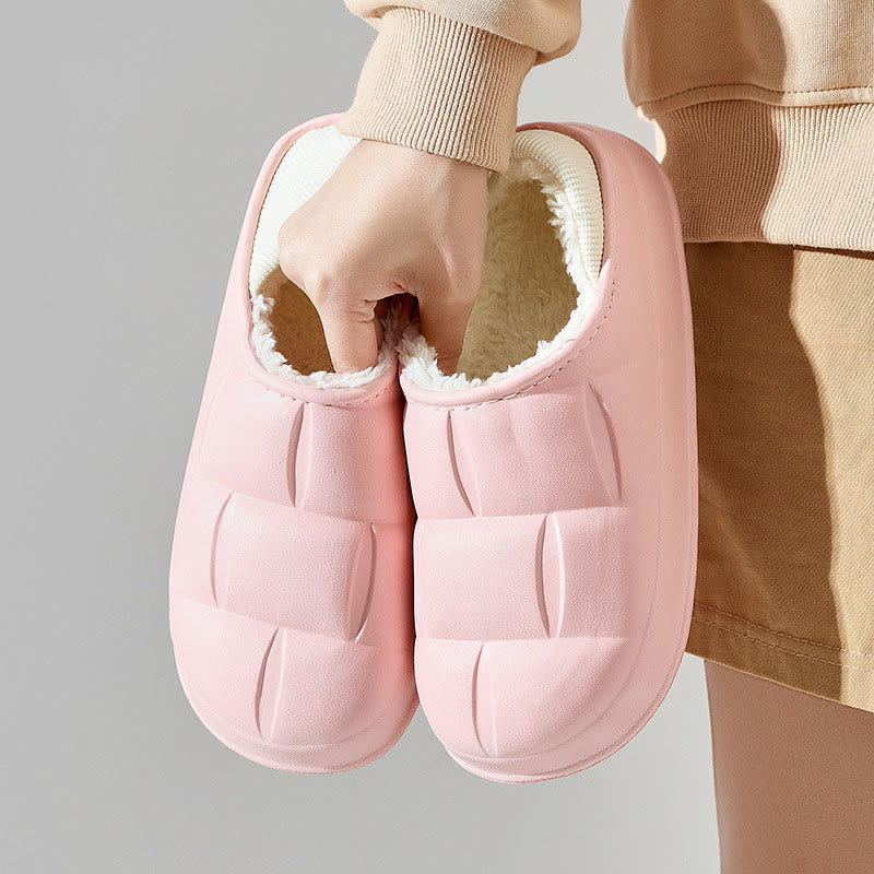Plusock Plus Size Petal Slippers - Pink - EU44-45(US9-10) - image 12
