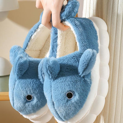Plusock Plus Size Cute Whale Slippers - image 2
