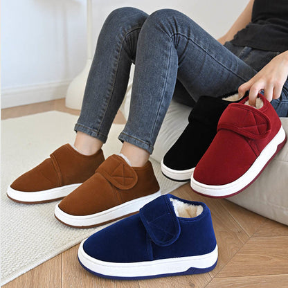 Plusock Plus Size Fuzzy Thickened Slippers - image 1